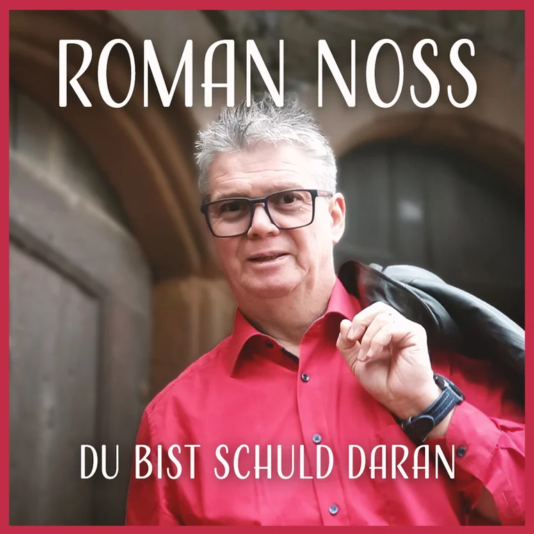 Du bist schuld daran — Singlecover von Roman Noss